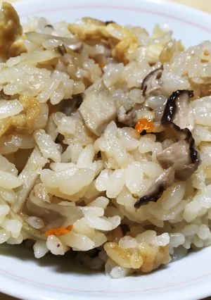 きのこの炊き込みご飯☆母の味-レシピのメイン写真