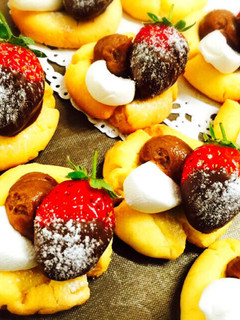 型なし★ミニ★チョコタルト♡バレンタイン-レシピのメイン写真