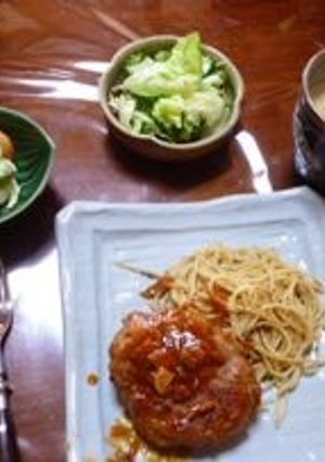 残りものプラスのハンバーグ-レシピのメイン写真