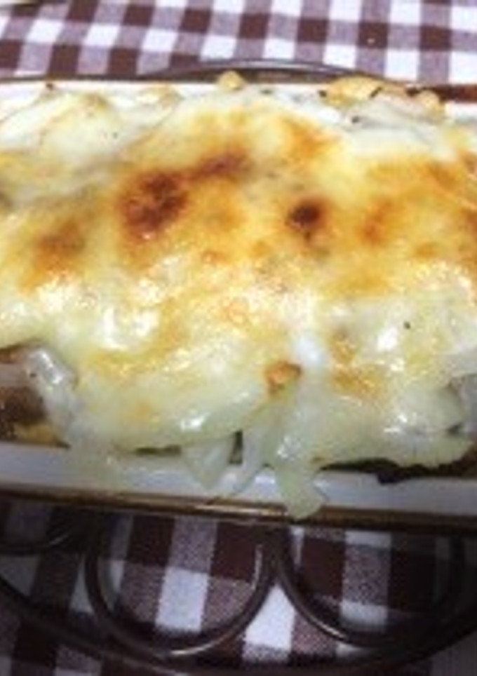 さんまの蒲焼き缶でドリア風-レシピのメイン写真