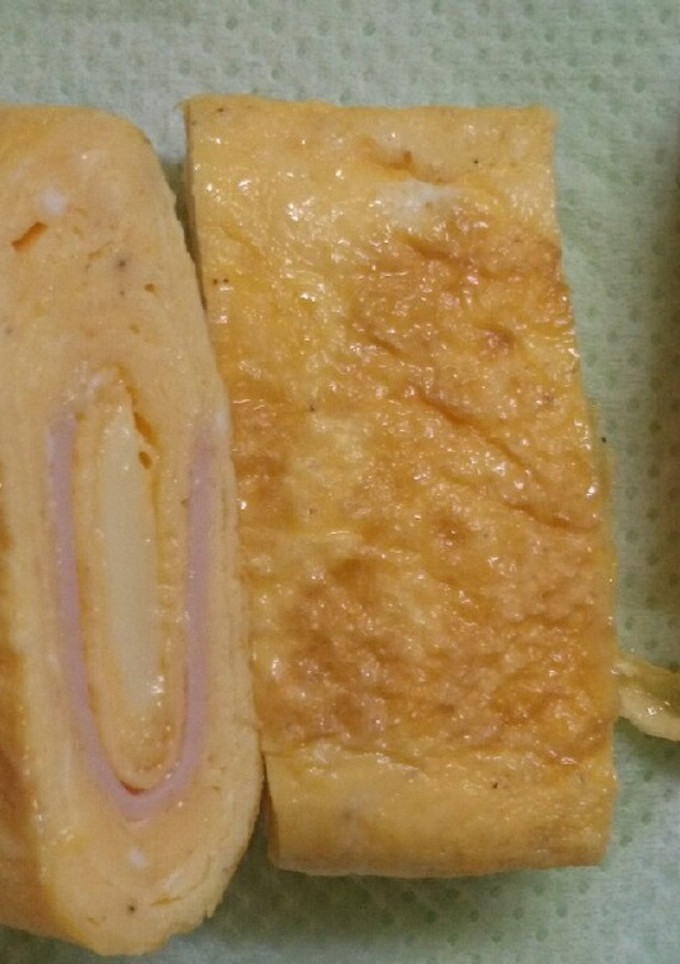 ハムとチーズの卵焼き-レシピのメイン写真