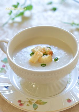 里芋＆豆腐のクリーミースープ-レシピのメイン写真