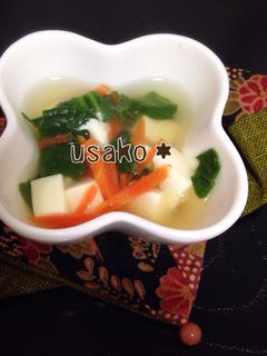 離乳食中期★豆腐のスープ-レシピのメイン写真