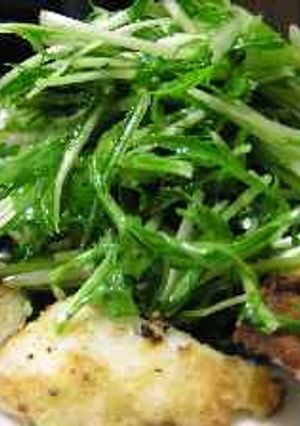 タラと水菜のサラダ仕立て-レシピのメイン写真