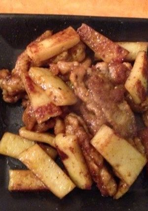 簡単☆豚肉とさつま揚げのカレー炒め-レシピのメイン写真