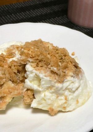 簡単！ヨーグルトレアチーズケーキ♡-レシピのメイン写真