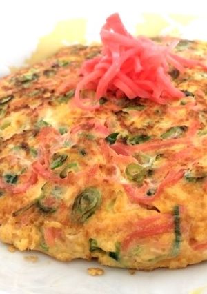 たっぷり紅生姜の玉子焼き-レシピのメイン写真