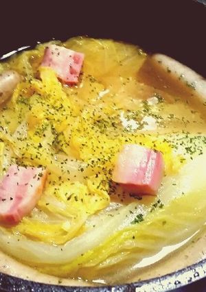 まるごと白菜の白ワイン煮-レシピのメイン写真