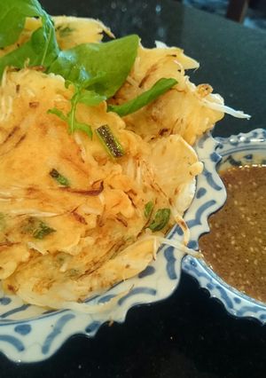 節約でも美味しい♥もやしとお餅のチヂミ-レシピのメイン写真