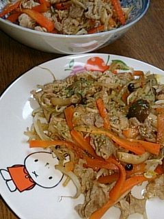 簡単ボリューミー肉野菜炒め-レシピのメイン写真