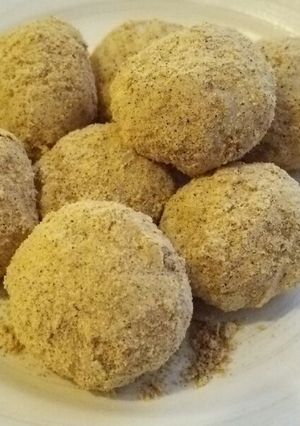 簡単おやつ❗冷やご飯できな粉だんご-レシピのメイン写真