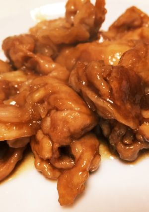 5分で簡単! 豚肉の甘酢炒め♡-レシピのメイン写真