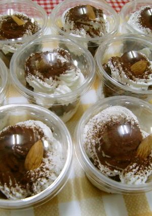 ★糖質オフ!美味しいチョコカップケーキ♪-レシピのメイン写真