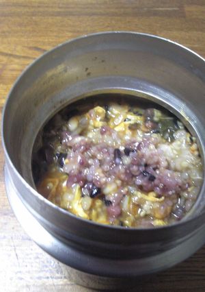 スープジャーで雑穀粥-レシピのメイン写真