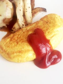 卵と豆腐のふわふわオムレツ-レシピのメイン写真