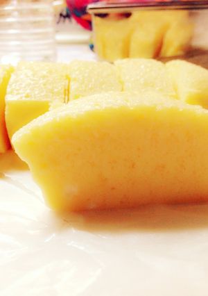 簡単ふわふわチーズ蒸しケーキ-レシピのメイン写真