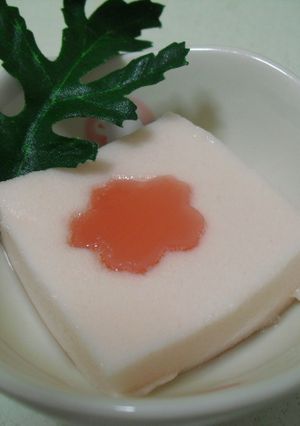 淡いピンクの♡桃の淡雪かん-レシピのメイン写真
