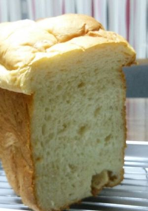 ご飯でもちもち、ハニーミルク食パン-レシピのメイン写真