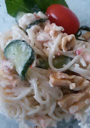 そうめんサラダ-レシピのメイン写真