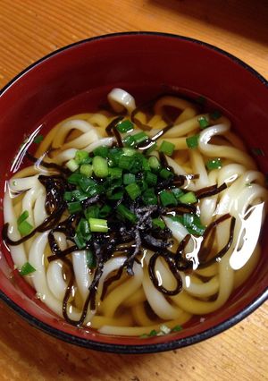 4分でいただきま〜す（^人^）うどん-レシピのメイン写真