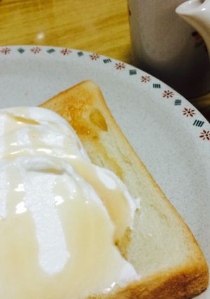 生クリーム好きに♪クリームトースト-レシピのメイン写真