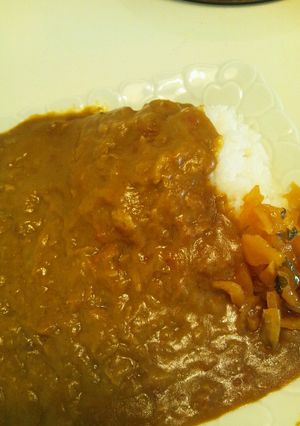 我が家のリンゴの辛口カレーライス！-レシピのメイン写真