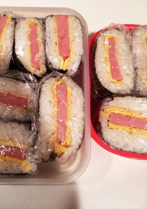 おにぎらず(❛ᴗ❛)スパムと卵が最高！-レシピのメイン写真