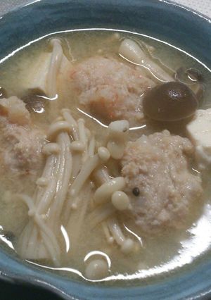 えび団子汁　汁が甘～い！-レシピのメイン写真