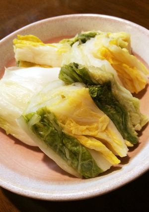 白菜漬け物。白菜漬け。覚え書き-レシピのメイン写真