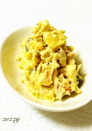 ヘルシー♪安納芋とくるみのポテトサラダ-レシピのメイン写真