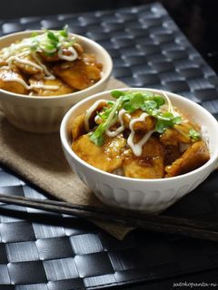 ささみの簡単☆照り焼き丼♪-レシピのメイン写真