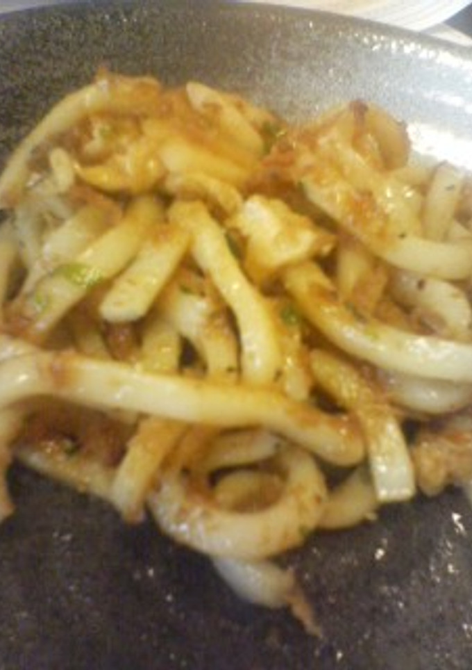 簡単☆節約☆バターしょうゆ焼きうどん-レシピのメイン写真