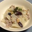 白菜と豚肉の豆腐ソース煮