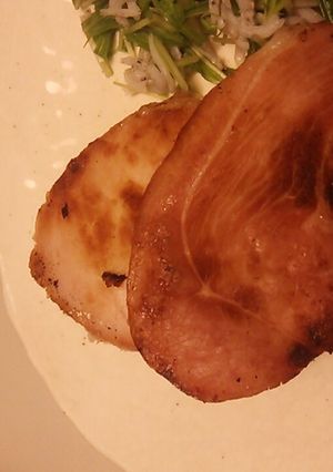 ハムステーキ-レシピのメイン写真