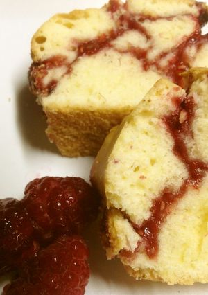 ラズベリーケーキ-レシピのメイン写真