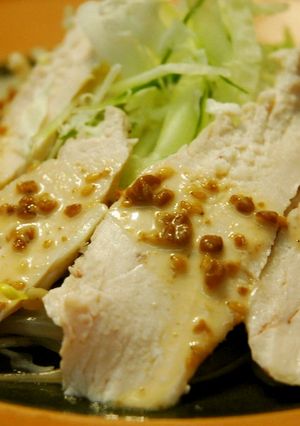 鶏胸肉で基本のバンバンジー（棒棒鶏）-レシピのメイン写真