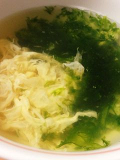 あおさのお吸い物-レシピのメイン写真