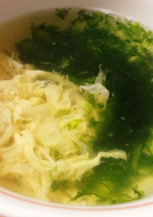 あおさのお吸い物-レシピのメイン写真