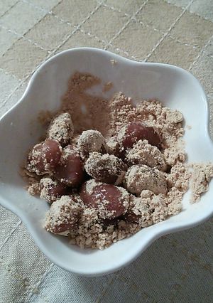 金時豆のきな粉がけ♪-レシピのメイン写真
