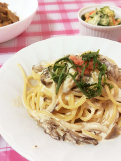 簡単!!和風明太子クリームパスタ-レシピのメイン写真