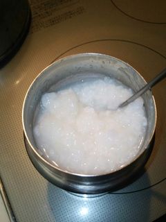 離乳食~簡単お粥-レシピのメイン写真