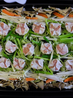 野菜も摂れる!ホットプレート肉シュウマイ-レシピのメイン写真