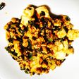 ニラとネギだらけの簡単麻婆豆腐