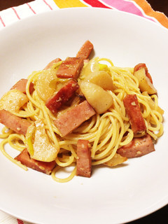 醤油麹で簡単和風パスタ@冷蔵庫の残り物で-レシピのメイン写真
