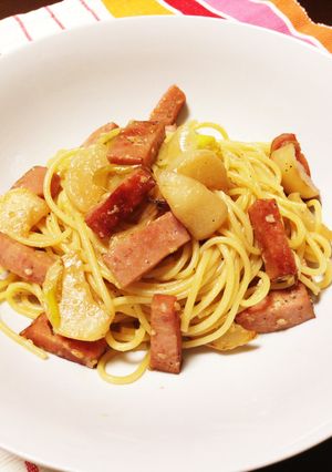 醤油麹で簡単和風パスタ@冷蔵庫の残り物で-レシピのメイン写真