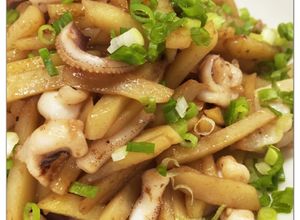 簡単！イカ下足と☆ジャガイモのバター炒め-レシピのメイン写真