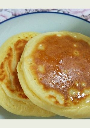 私のふわふわパンケーキ☆強力粉-レシピのメイン写真