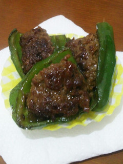 お弁当に!ピーマンの肉詰め-レシピのメイン写真