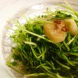 豆苗ペペロンチーノ♪