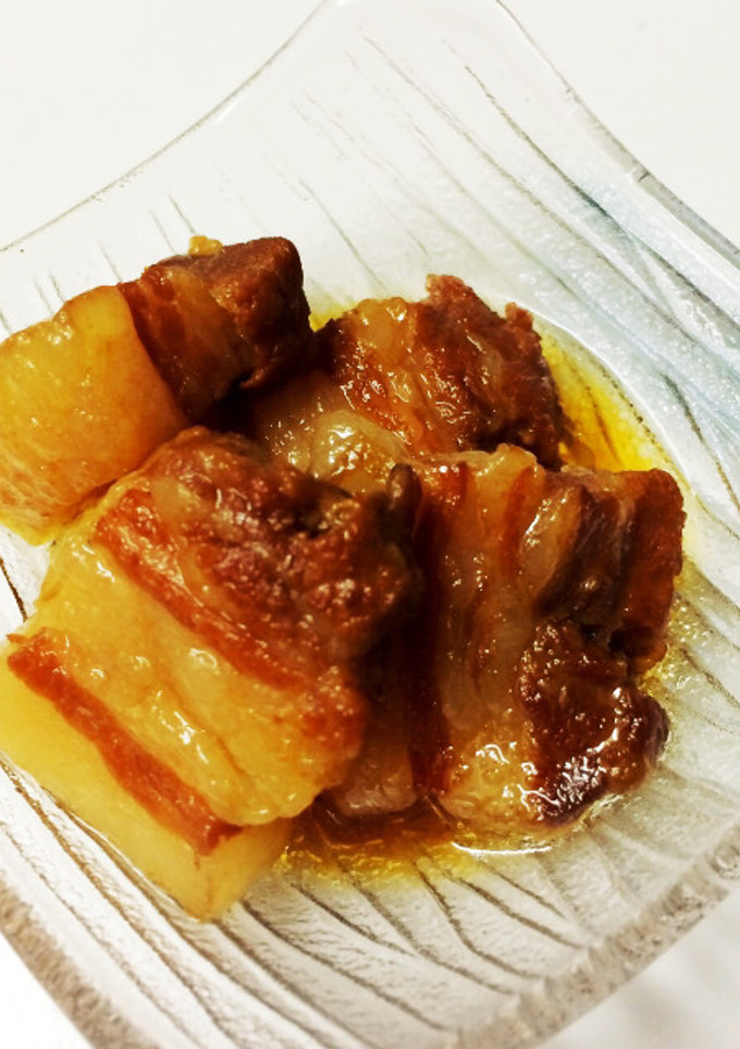 ☆お鍋で簡単☆豚の角煮☆-レシピのメイン写真